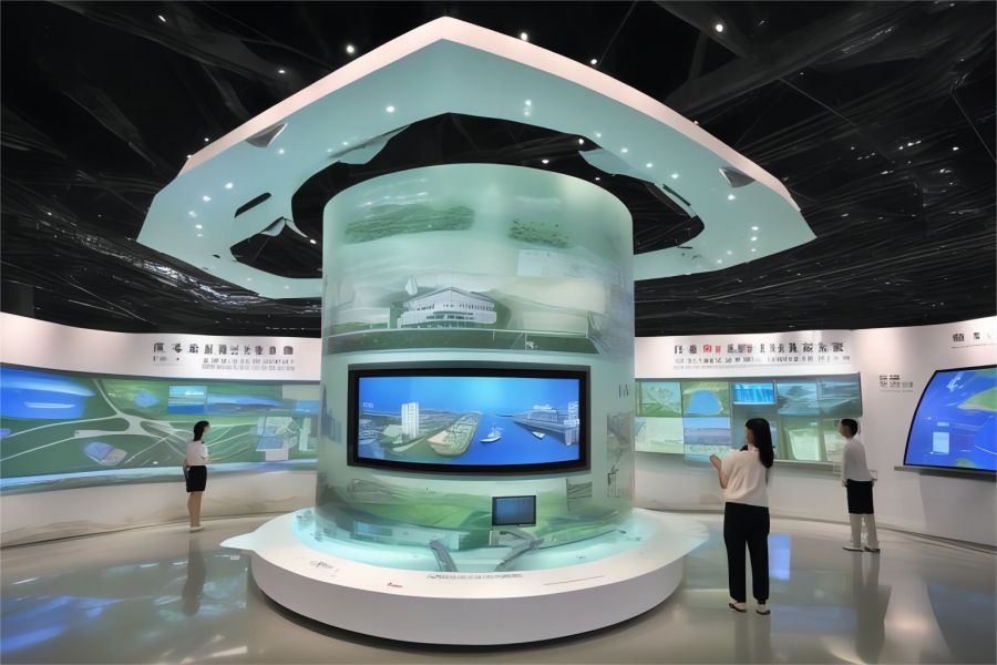 網(wǎng)上3D全景城市規(guī)劃館，三維全景城市規(guī)劃館設(shè)計(jì)開發(fā)，3d城市規(guī)劃館設(shè)計(jì)公司案例